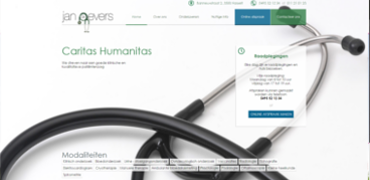 Responsive website voor Dokter Jan Gevers