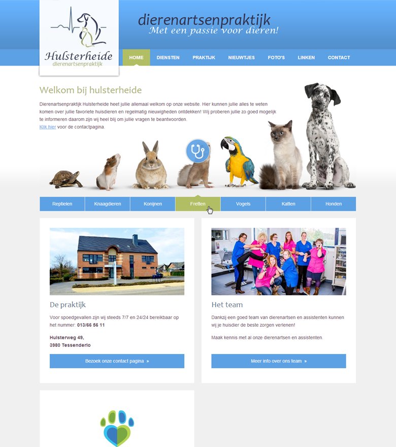 Website voor Hulsterheide