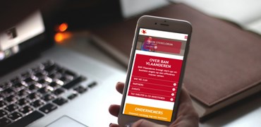 Responsive website voor BAN Vlaanderen