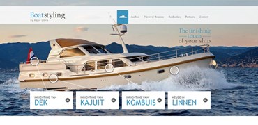 Professionele website voor Boatstyling