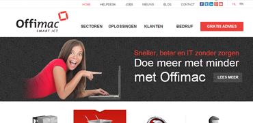 Gebruiksvriendelijke website voor Offimac