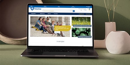 Nieuwe webshop voor Helpshop