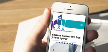 Responsive website voor vzw Huize Sint-Augustinus