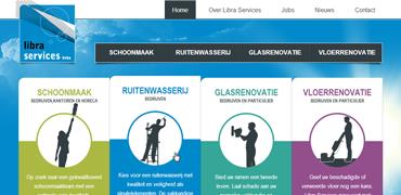 Professionele website voor Libra Services