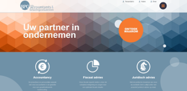 Responsive website voor BPG Accountants & Belastingconsulenten