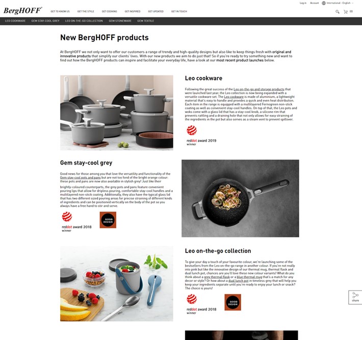 Redesign-webshop-website-BergHOFF-Worldwide Redesign-webshop-website-BergHOFF-Worldwide
